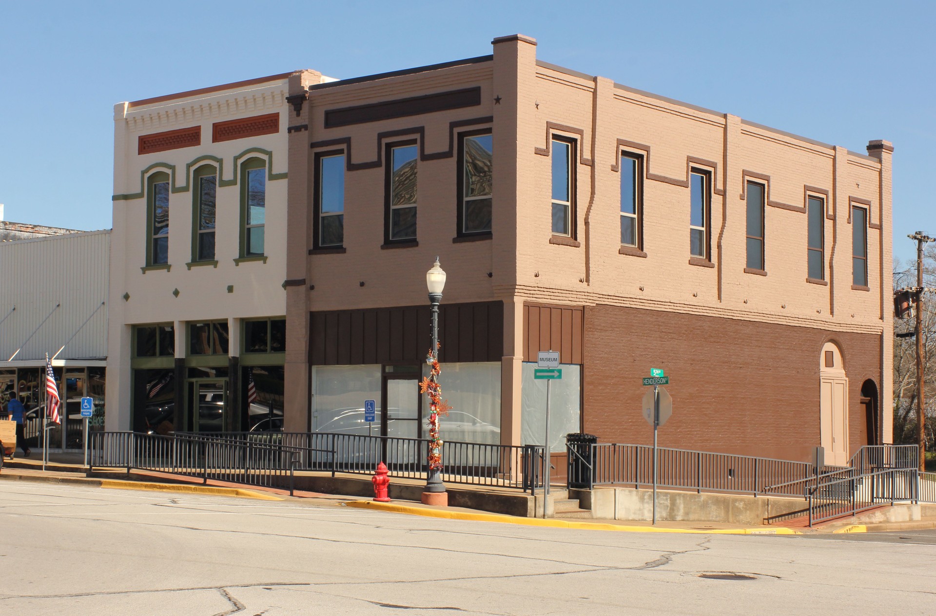 Historic Buildings Located in Downtown Rusk TX