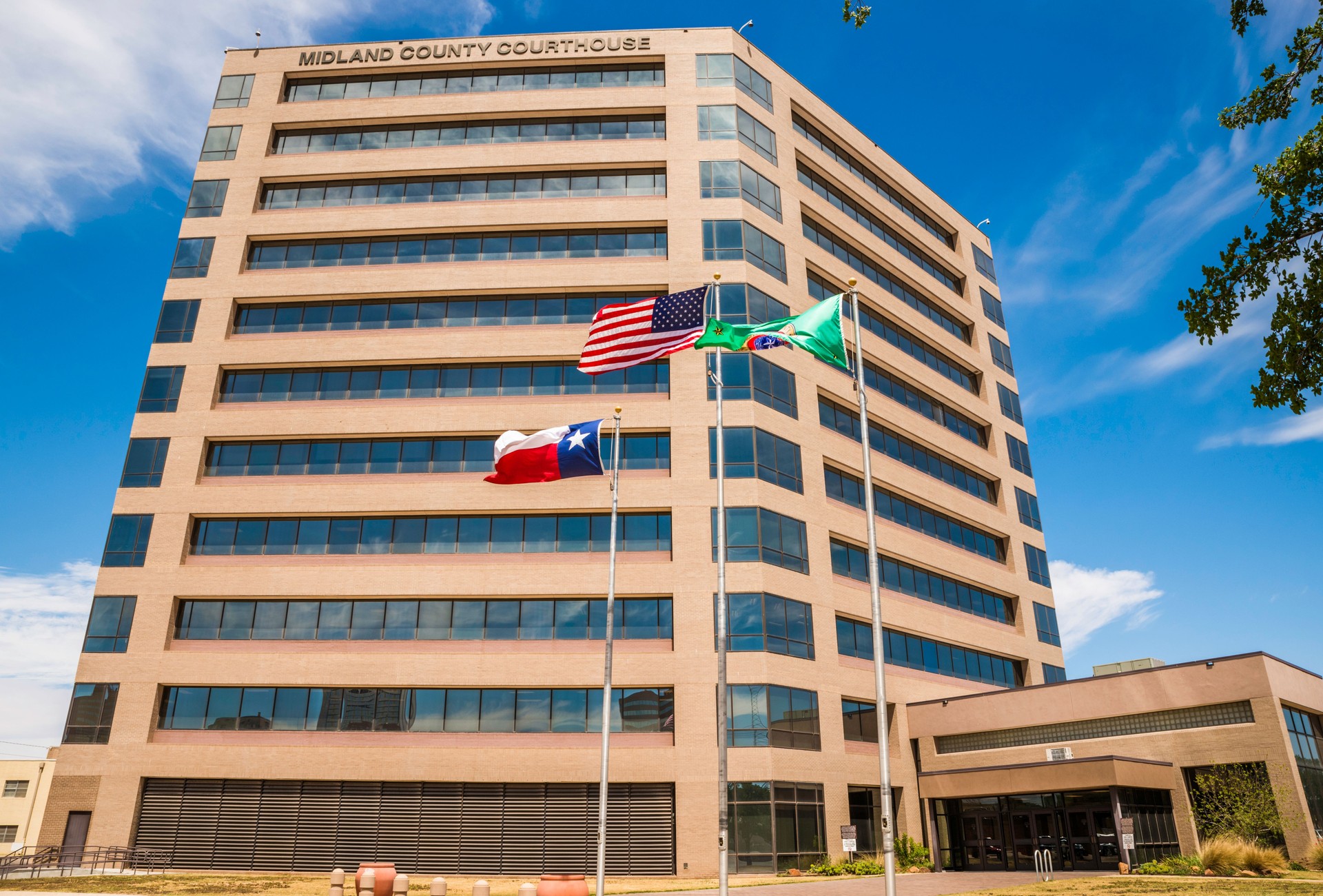 Midland Texas downtown cityscape architecture